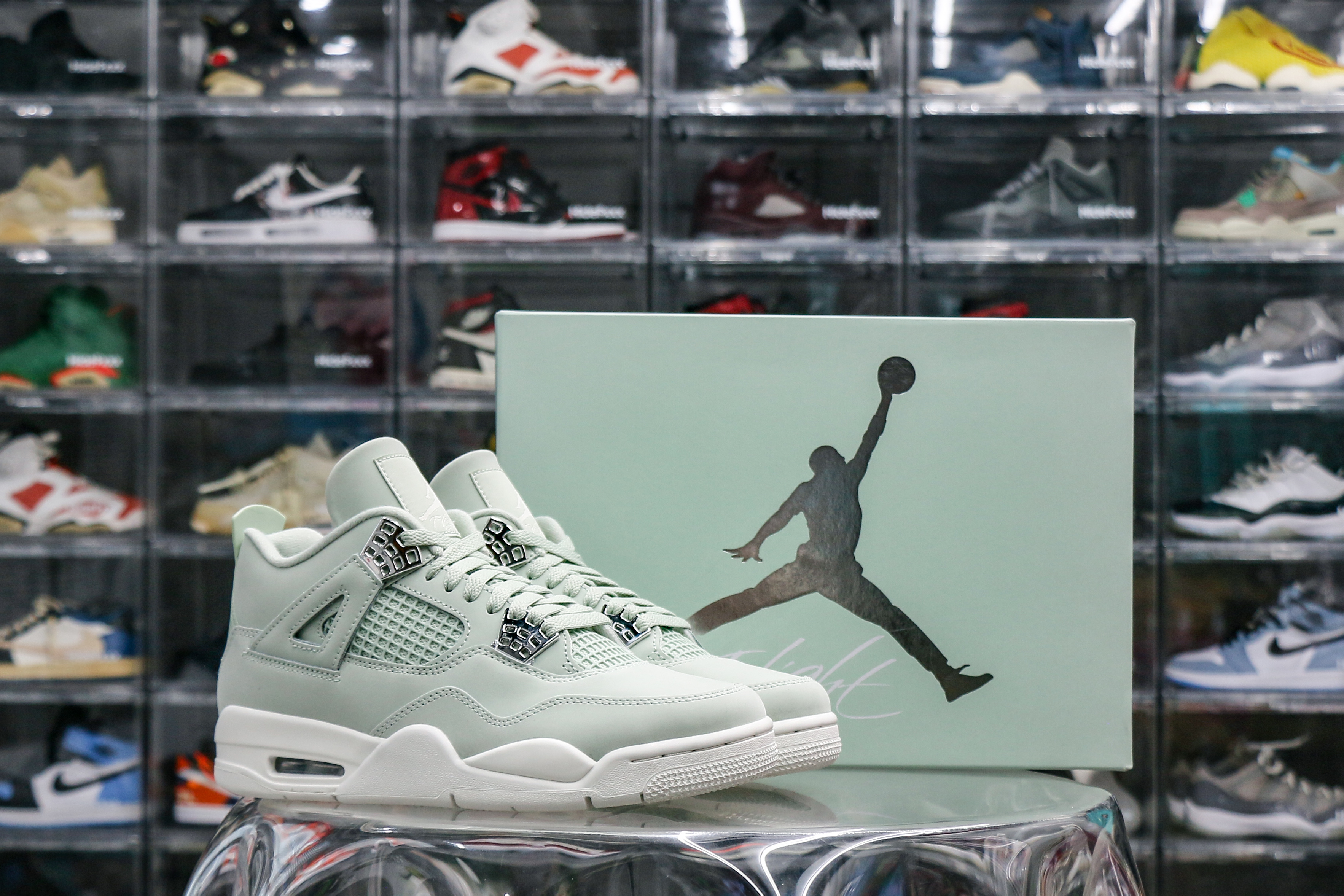 Jordan 4 Retro Seafoam Sail (Ln5 A1)