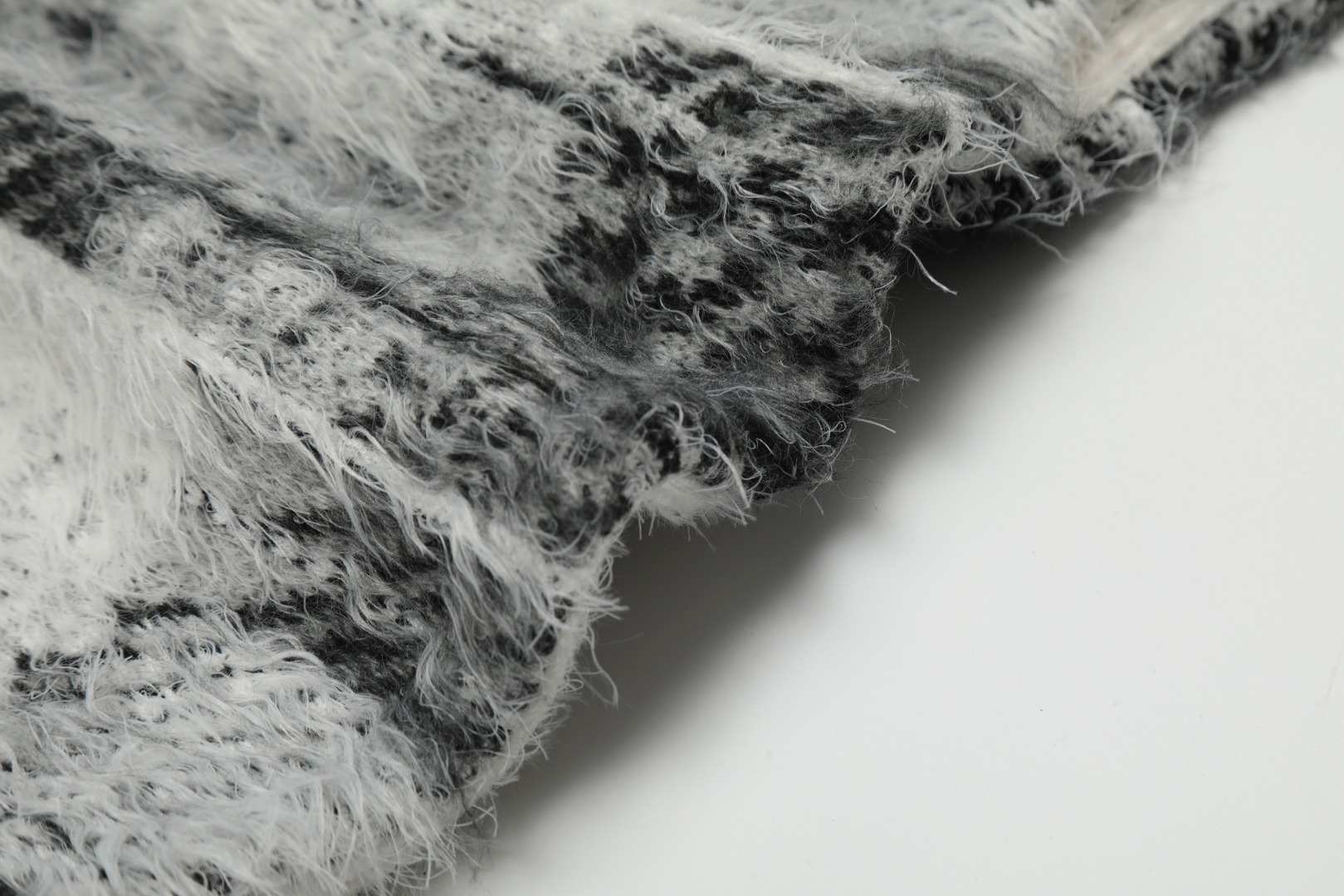 Stussy Hairy Plaid Cardigan Sweater