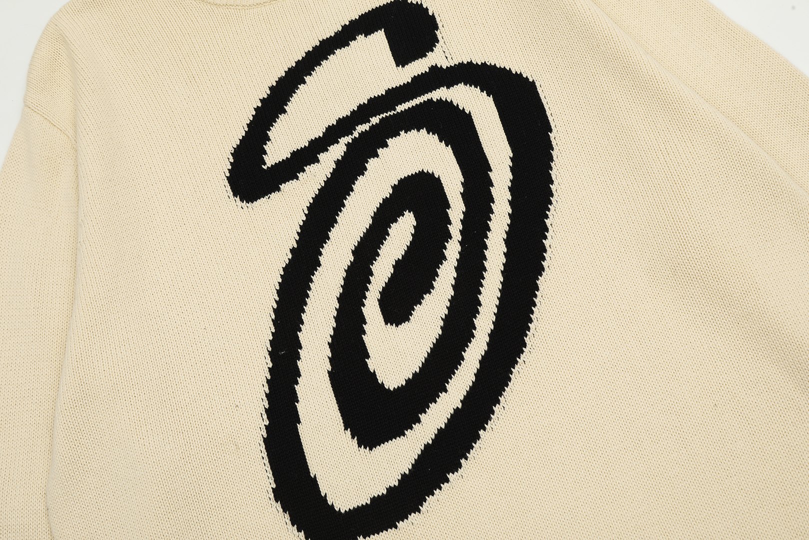 Stussy Hairy Plaid Cardigan Sweater