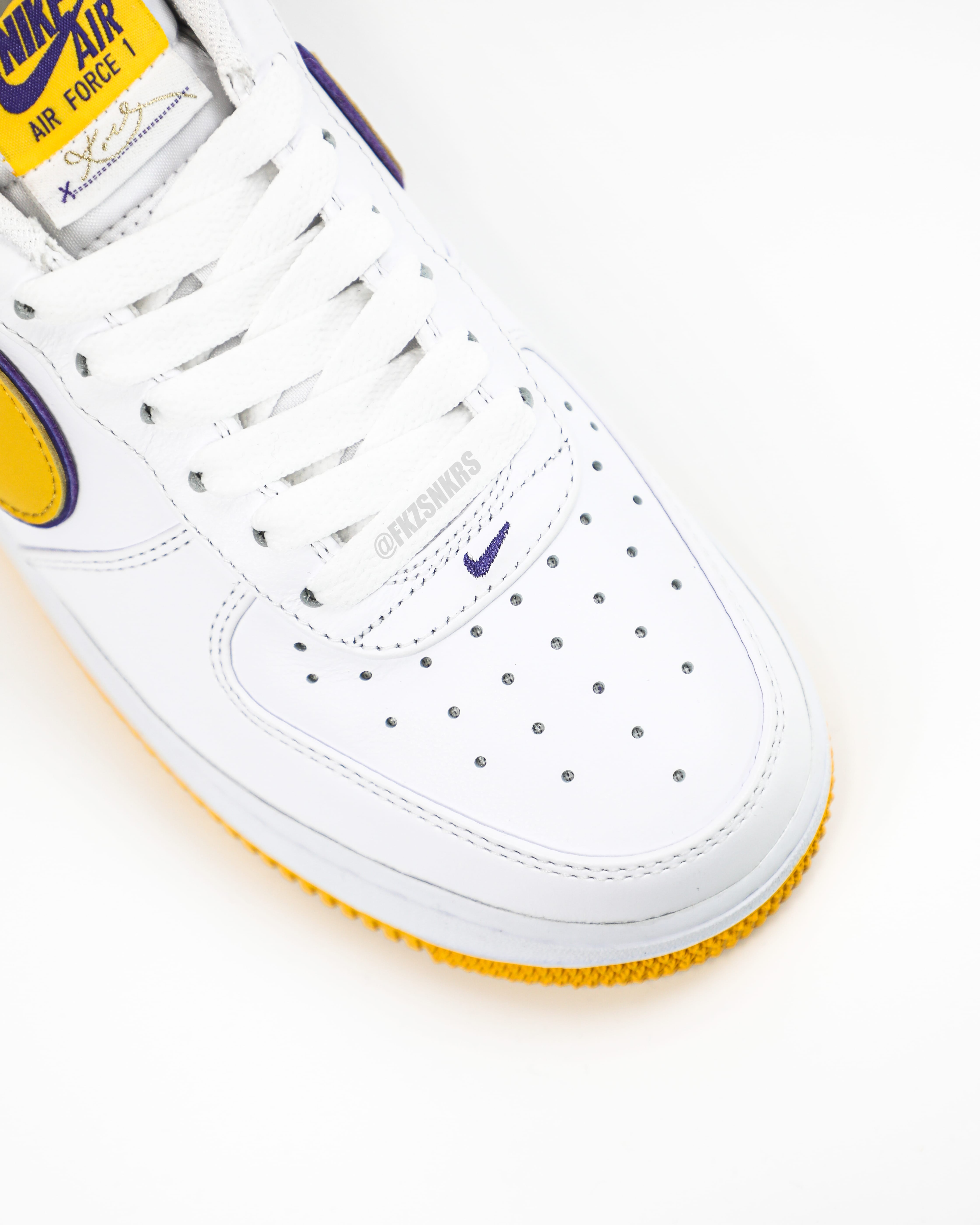 Nike Air Force 1 Low Retro QS Kobe Bryant Lakers Home（Ln5 A1）