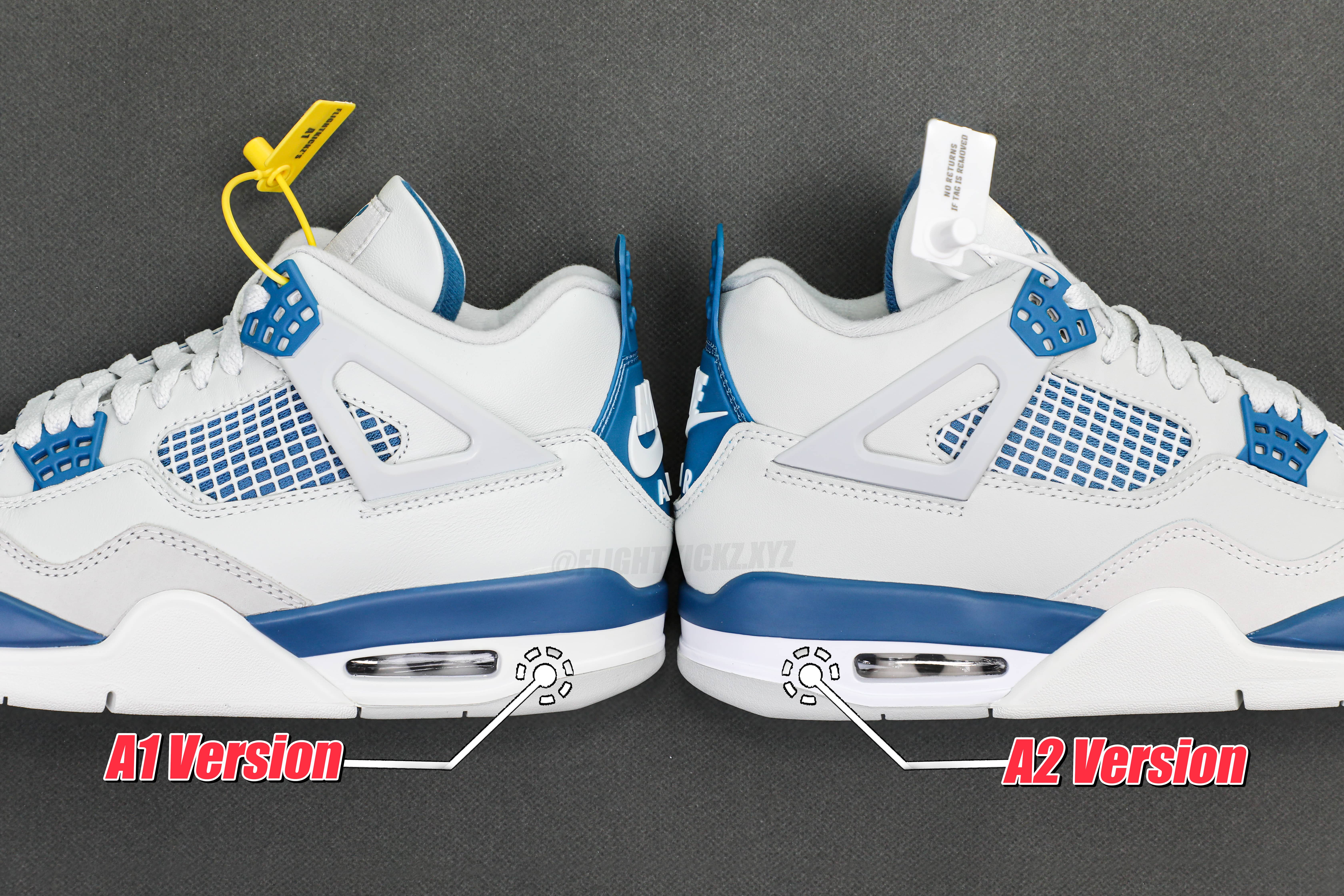 Air Jordan 4 “Military Blue 2024 (LN5 A1 Batch)