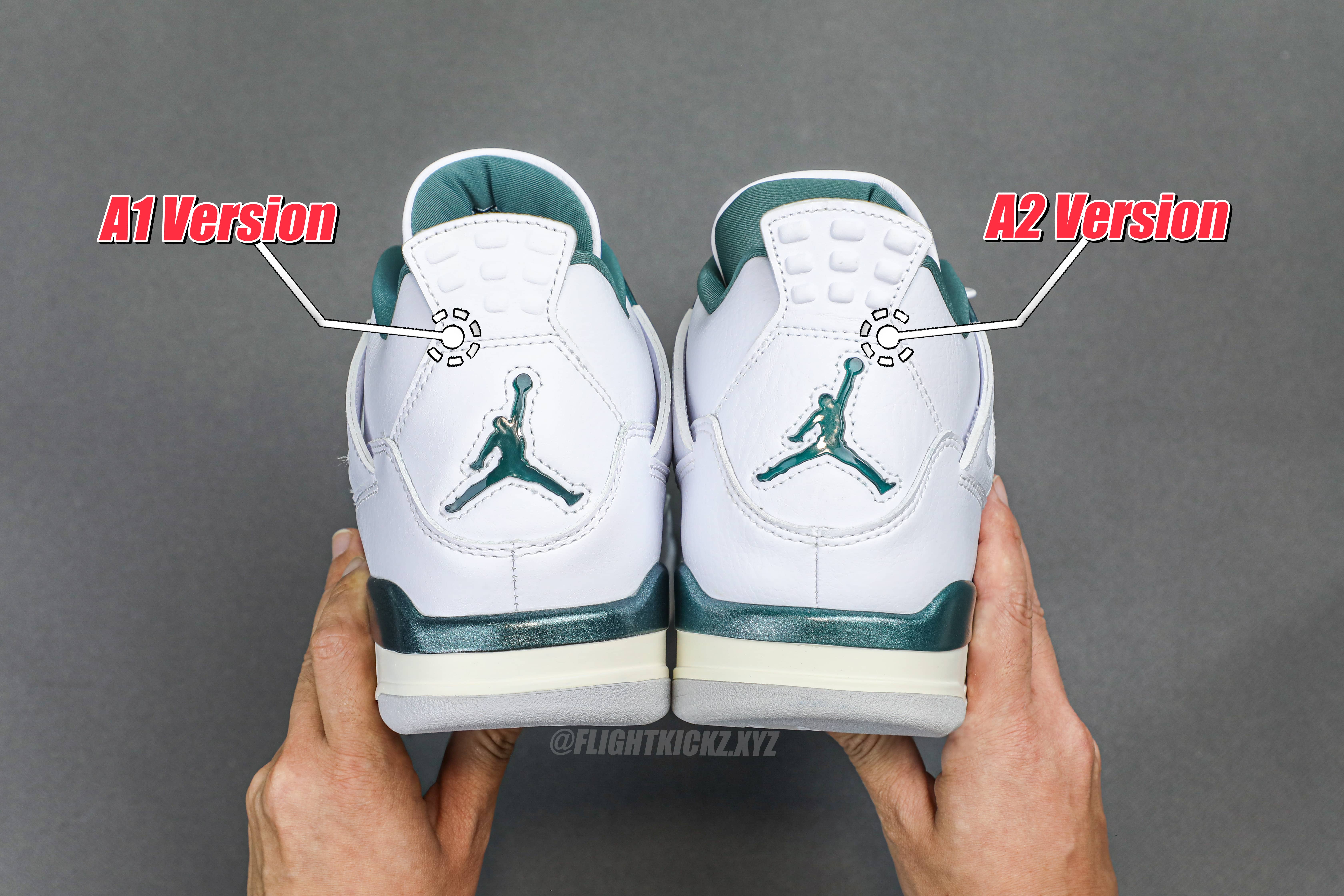 Air Jordan 4 Retro “Oxidized Green” 2024 (Ln5 A1 Batch)