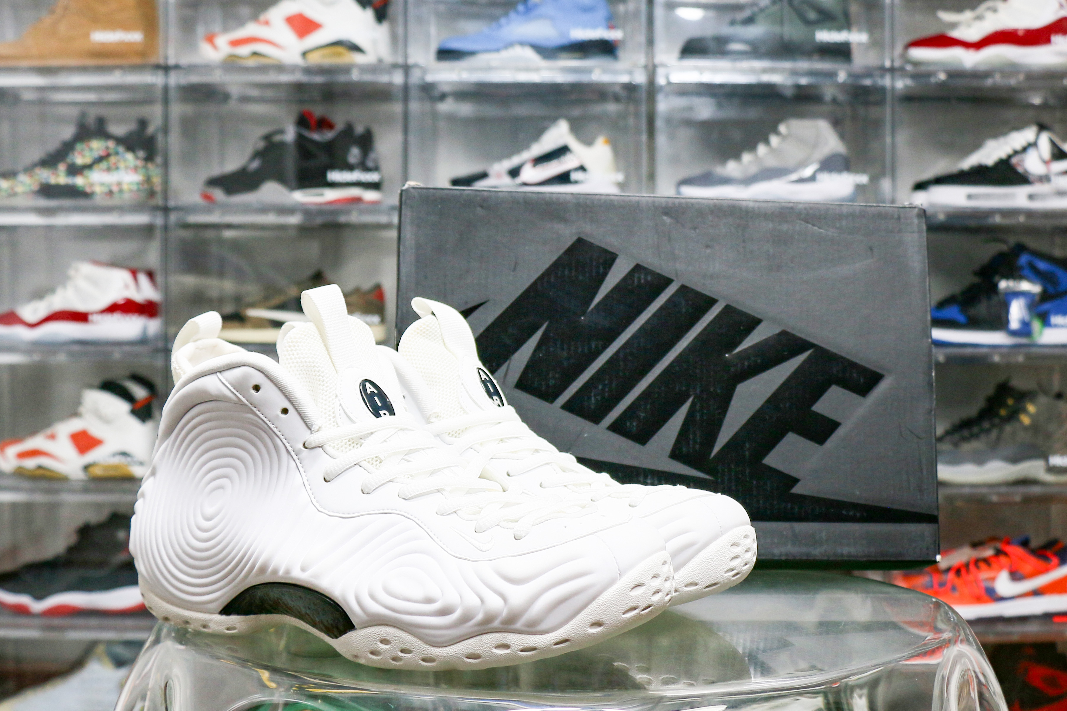 Nike Air Foamposite Comme des Garcons Homme Plus White