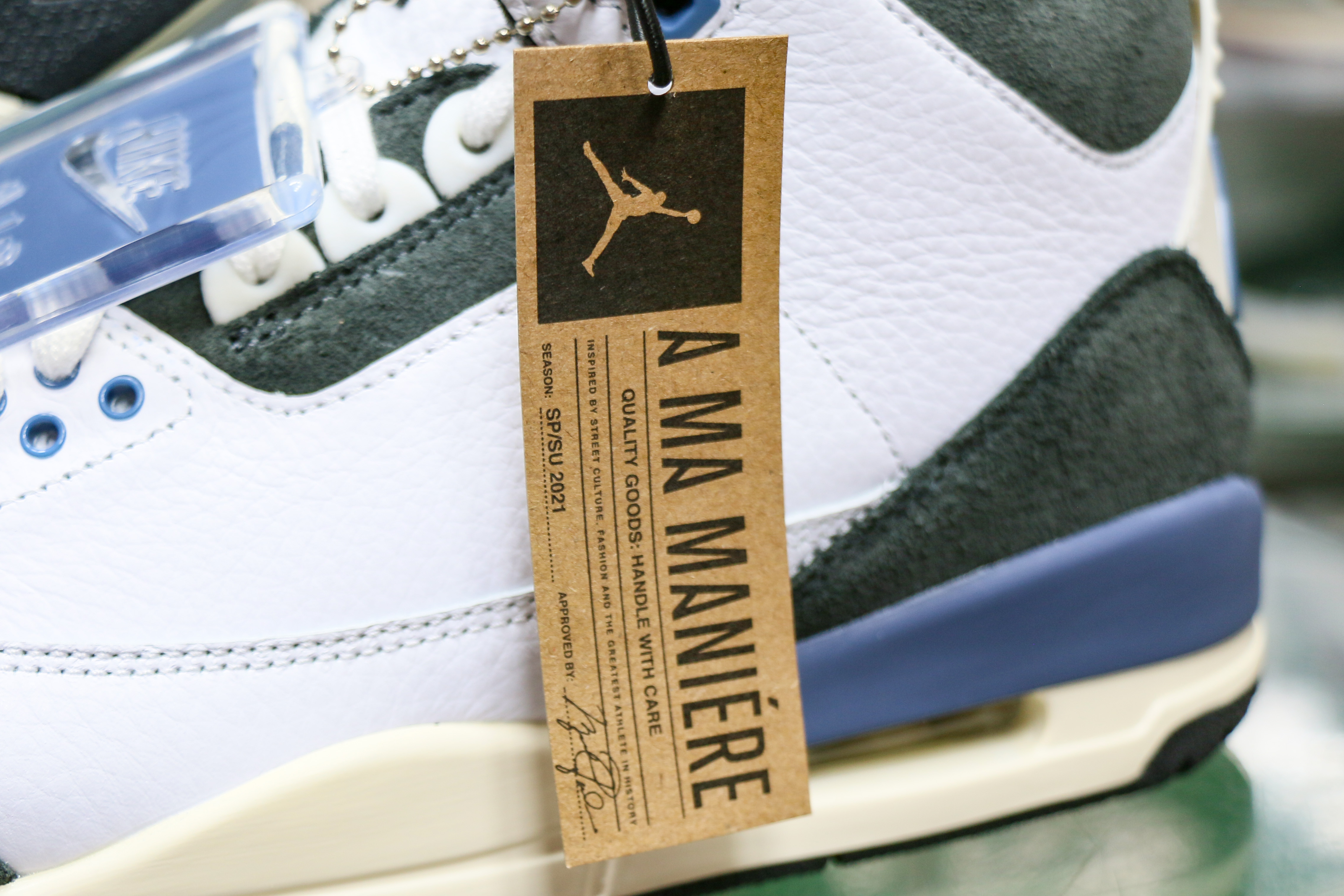 A Ma Maniére x Air Jordan 3 “Diffused Blue” (Ln5 A1)