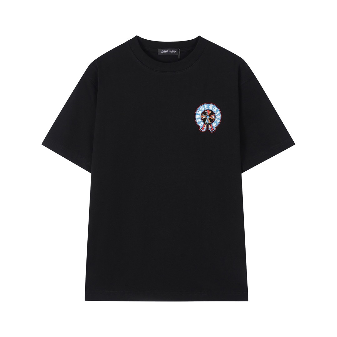 Chrome Hearts T-Shirt 2025 Appliqué heavy embroidery Tee