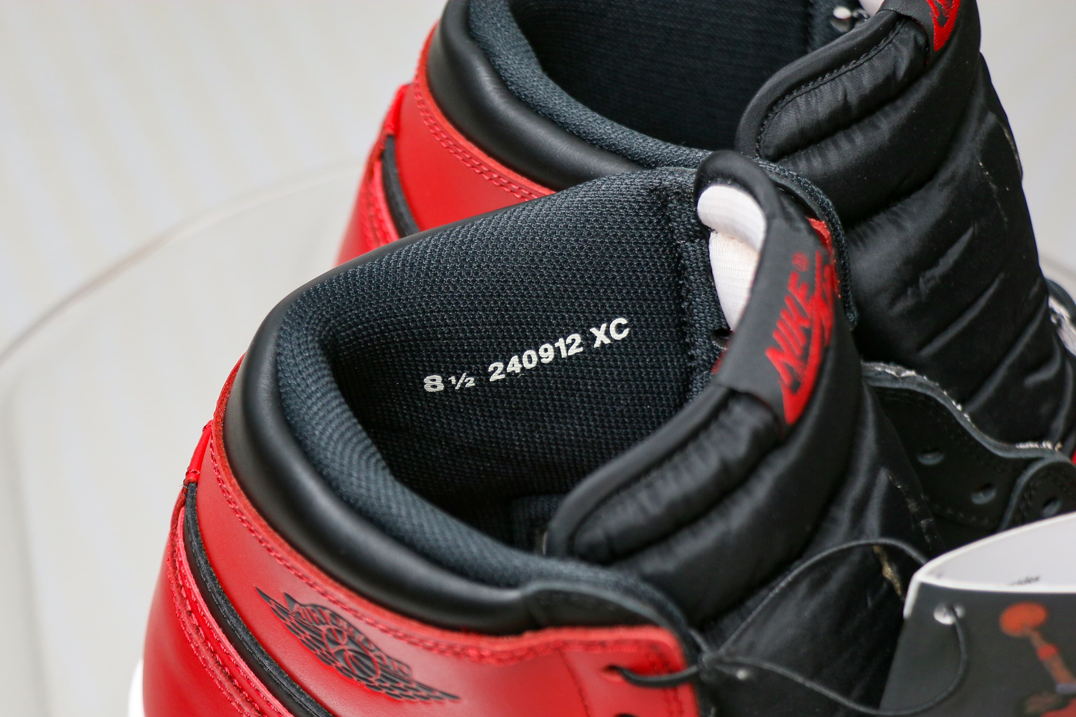 Jordan 1 Retro High 85 OG Bred Banned 2025（Ln5 A1）