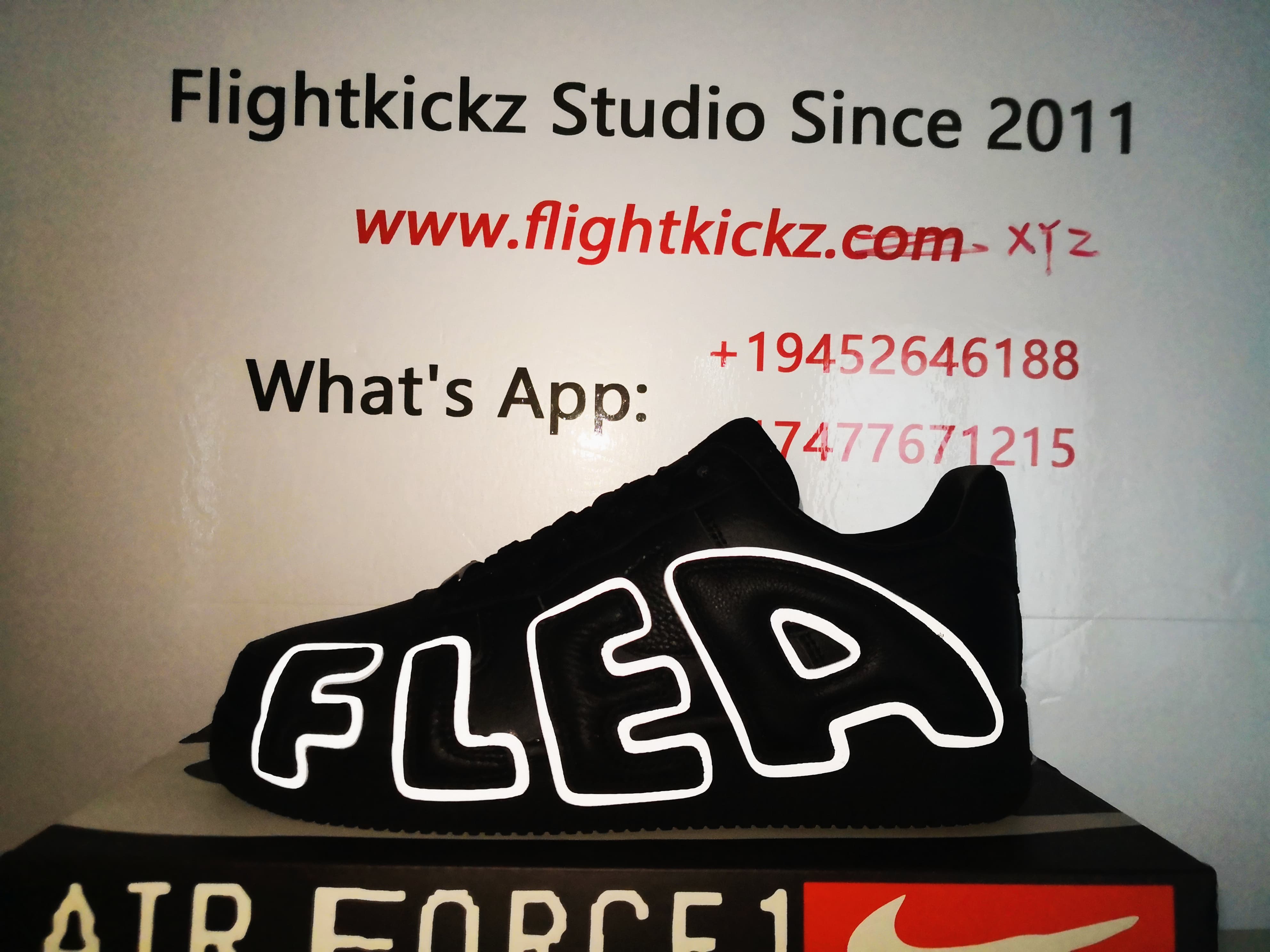 Cactus Plant Flea Market X Air Force 1 Low Premium Black 2024 (LN5 A1 Batch)