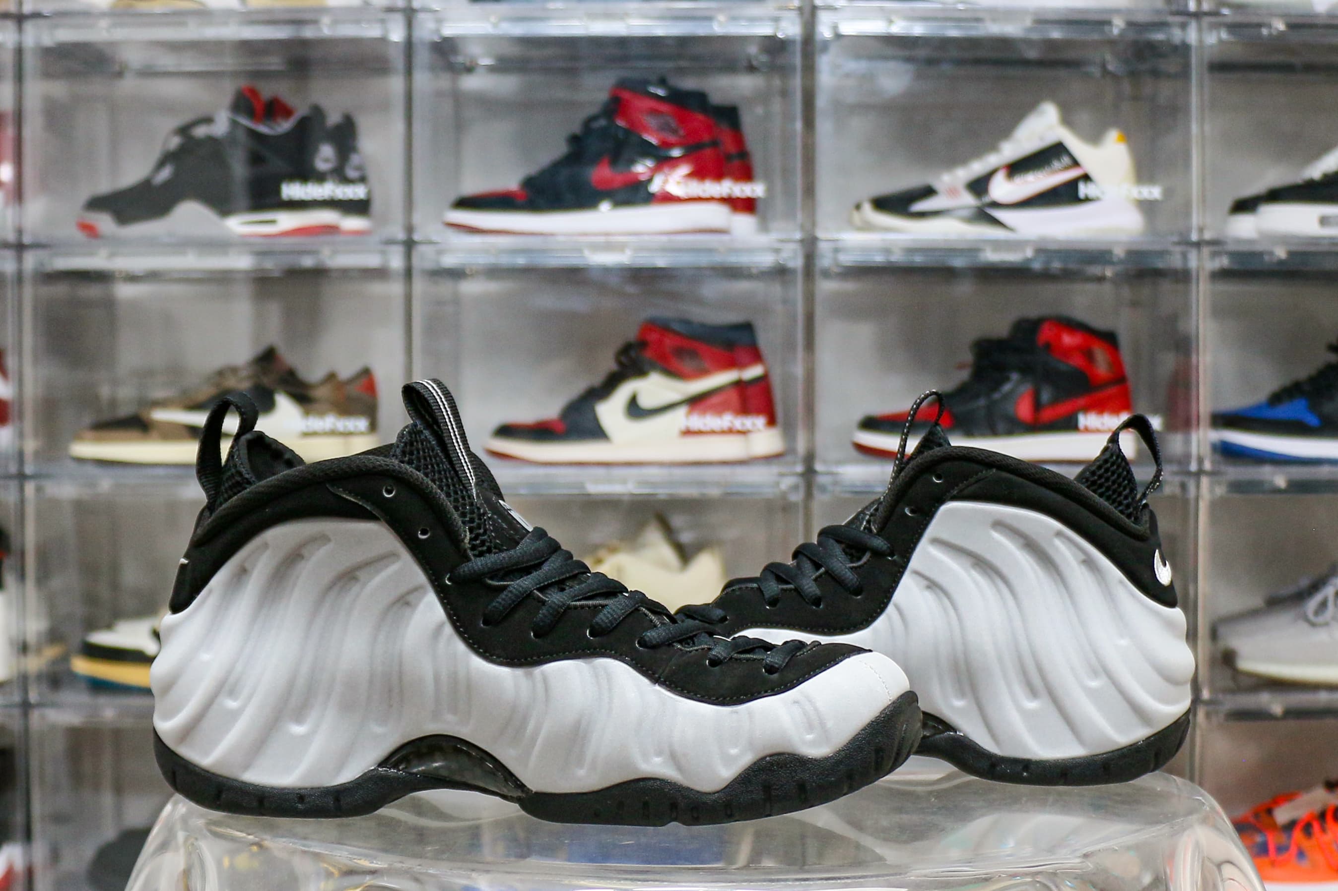 Air Foamposite Pro Wolf Grey