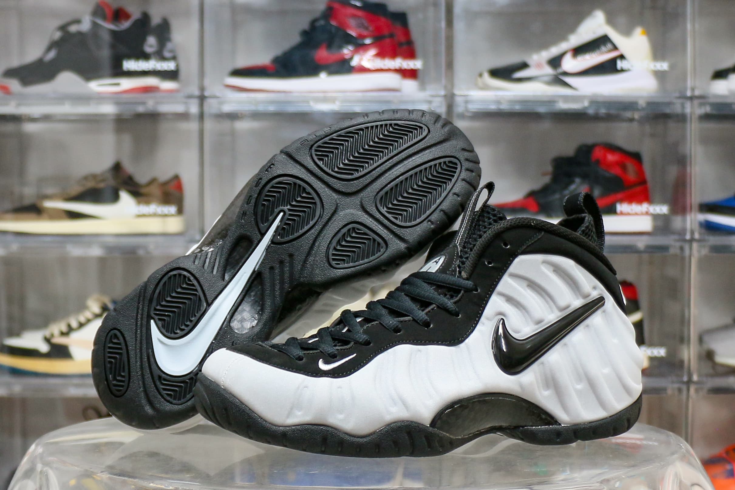 Air Foamposite Pro Wolf Grey