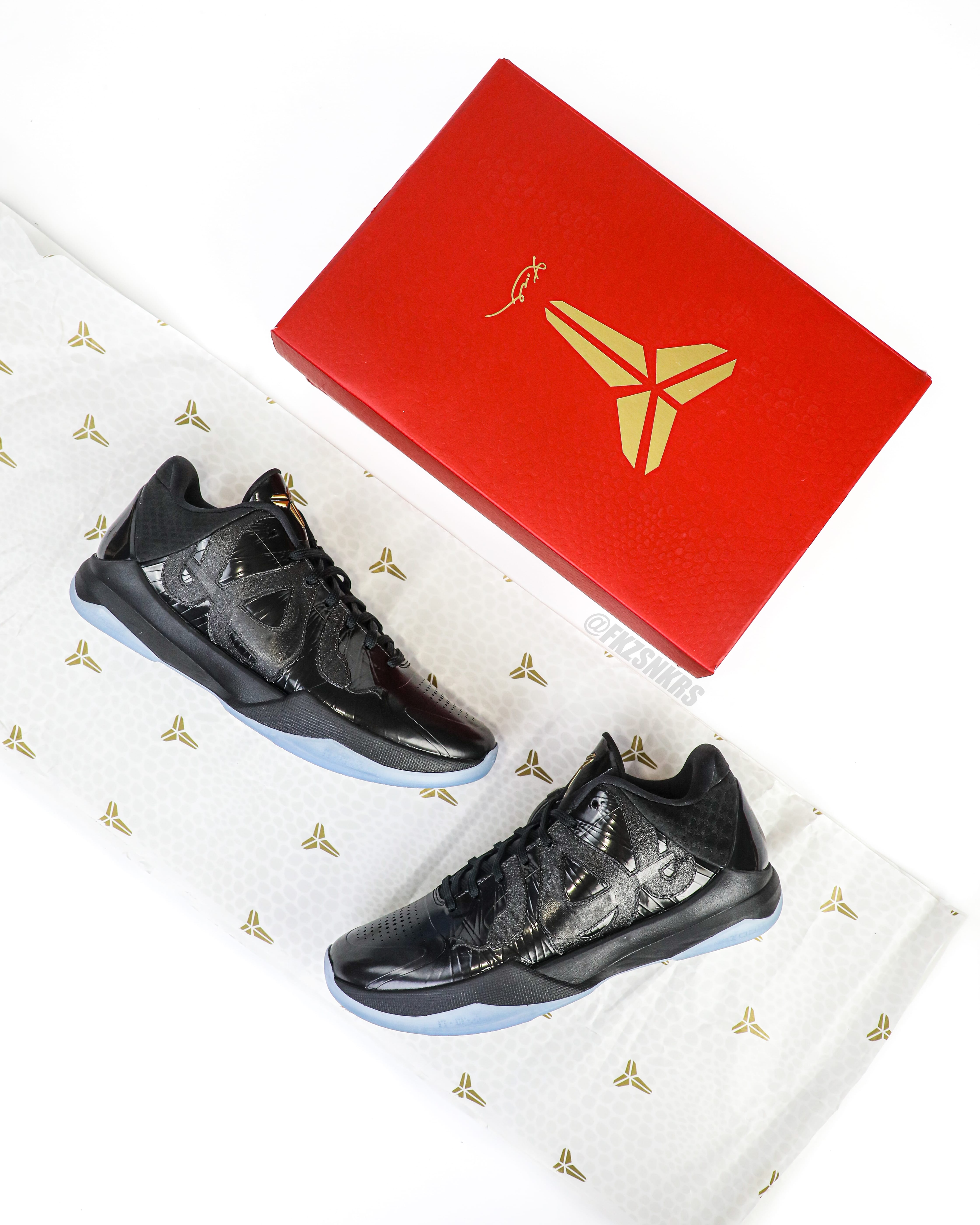 Nike Kobe 5 Protro “Year of the Mamba” Triple Black (A1 Batch)