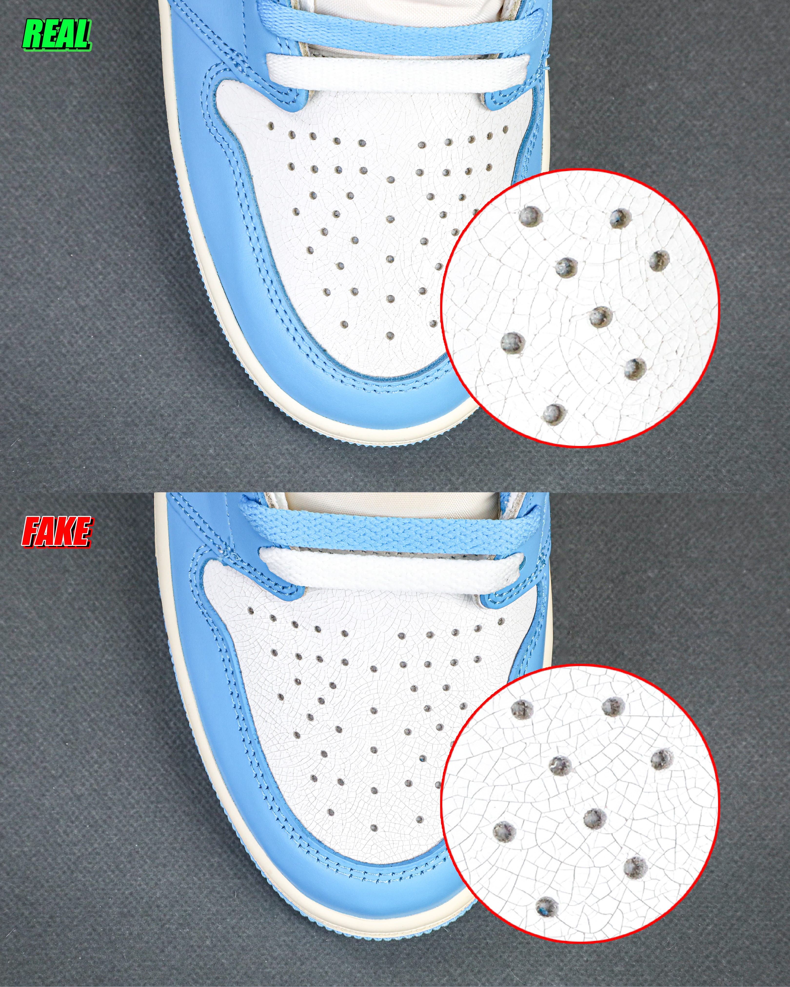 Jordan 1 Retro High OG UNC Reimagined 2025（Ln5 A1）