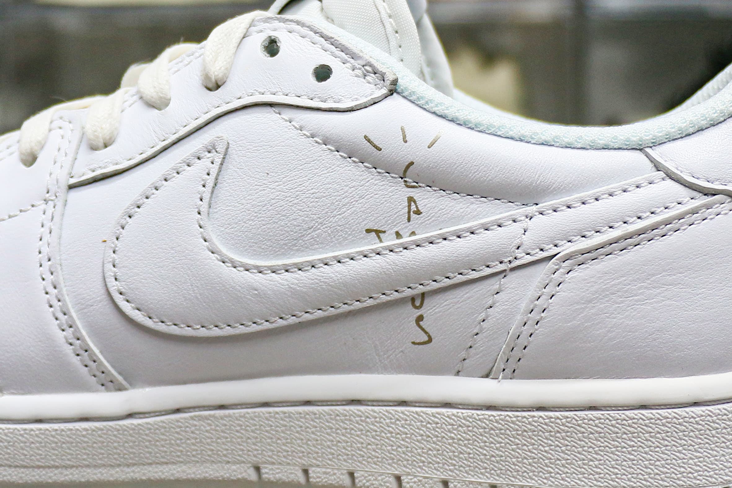 Travis Scott x Air Jordan 1 Retro Low OG SP Michael Rubin White Party (Friends and Family)